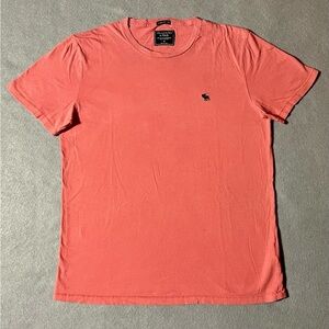 Abercrombie & Fitch Men’s T-Shirt Orange Size Medium